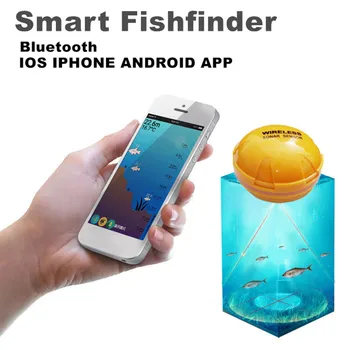 Smart Phone Fishfinder Trådløst Ekkolod fishfinder Dybde, Havet, Søen Fisk Opdage iOS Android App Findfish Smart Sonar Ekkolod