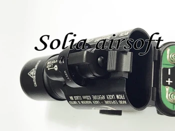 Jagt Taktiske SF X400-Rød Laser sigte Light Gun Lommelygte LED Hvidt Lys / Rød Laser / Laser Combo Lommelygte