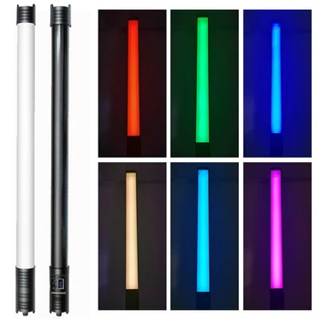 Fotografisk Fyld Lys RGB-Stick Lys Farverige Bærbare håndholdte Eksterne Video Justerbar Farve Foto Temperatur for at Leve