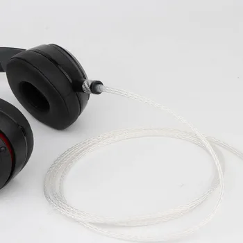 Hi-end OCC Sølv forgyldt Kabel-Hifi-2,5 mm til 3,5 mm Afbalanceret Hovedtelefon Opgradere Kabel til Fostex T60RP T20RP T40RPmkII T50RP