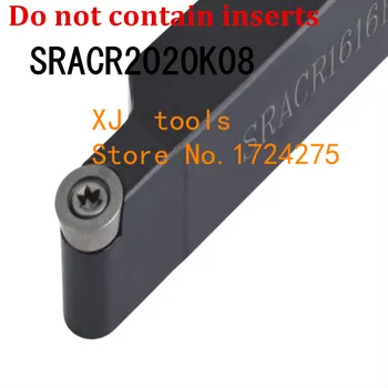 SRACR2020K08/SRACL2020K08 Metal Drejebænk Skærende Værktøjer Drejebænk Maskine til CNC Drejning Værktøjer Eksterne Drejning Af Indehaveren S-Type SRACR/L