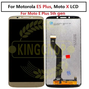 Test For Motorola MOTO E5 plus LCD-Skærm med Touch Digitizer Assembly For Moto-E Plus 5th gen for Moto X lcd -
