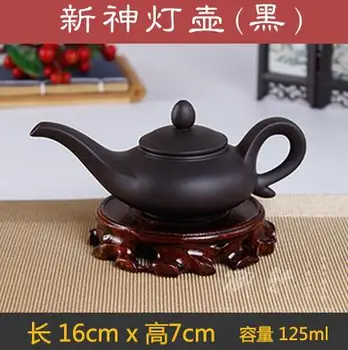 Yixing Ægte Særlig Tekande Berømte Håndlavede Tekande Te Sæt Zhu Mudder Moderne Kunst Lille Fe Pot 9 Stilarter 110/125/150 ml Te pot