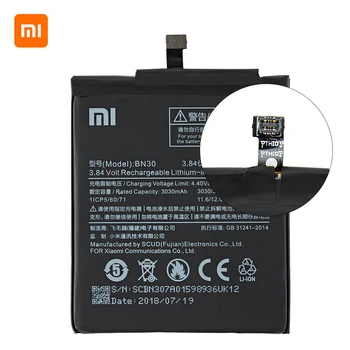 Xiao mi Orginal BN30 3120mAh Batteri Til Xiaomi Redmi 4A Redmi4A BN30 Høj Kvalitet Telefon Batterier +Værktøjer
