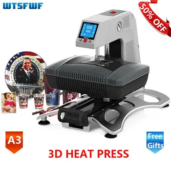 Wtsfwf ST-420 3D-Sublimation Heat Transfer Printer 3D Vakuum Printer Maskine for Sager, Krus, t-shirts Plader