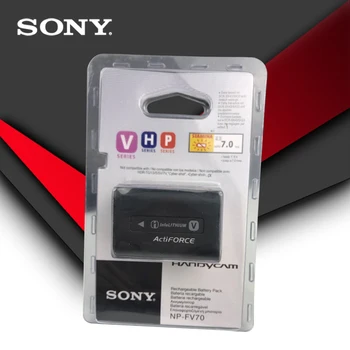2pc/masse Original Sony NP-FV70 NP-FV70 Kamera Batteri Til Sony HDR-CX230 HDR-CX150E HDR-CX170 CX300