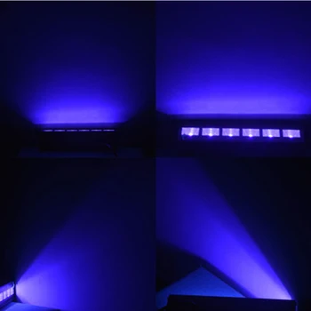 12 LED Disco UV-Violet Black Lights DJ Par Lampe 36W UV-For Party Christmas Bar Lampe Laser Fase Wall Washer Spot Light-Baggrundsbelysning