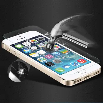 10piece 9H 2.5 D Hærdet Glas Film Til Apple iPhone 5 5c 5s SE 4.0 tommer Skærm Protektor CHYI Mærke Beskyttende Med Tør Værktøjer