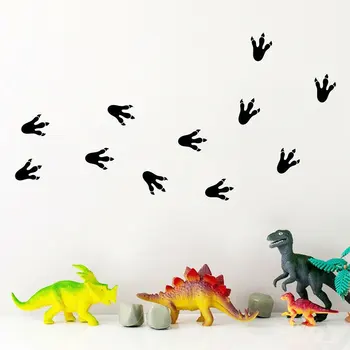 24 Tegnefilm Dinosaur Klo Mønster Wall Sticker Vinyl Hjem Indretning Til børneværelset Soveværelset, Børneværelset Dekoration Decals Vægmaleri 3B22