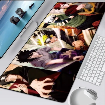 Naruto Anime musemåtten Pad 900x400mm HD Mønster XL Stor Computer Musemåtte Gaming Pad XXL Til Mus Tastatur Skrivebord Måtter Til Csgo