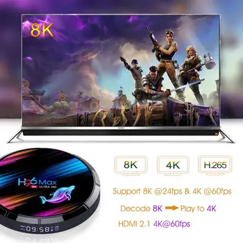 H96 ANTAL X3 Smart TV Boks S905X3 2,4 G/5G Wifi BT4.0 Medier Set-Top Boks 4+32GB/64GB/128GB for En-droid 9.0-Systemer