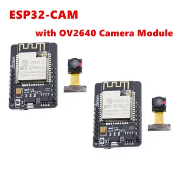 ESP32 Cam ESP32-Cam WiFi Bluetooth ESP32 Kamera Modul Development Board med OV2640 Kamera Modul