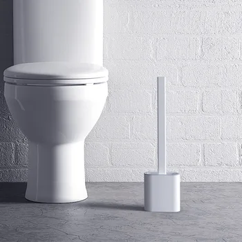 Toilet Børste til Badeværelse Badekar Værktøjer Tilbehør Toilet Renere Op Husstand Magiske Gadget Sæt Hjem Silikone Elementer vægtæppe