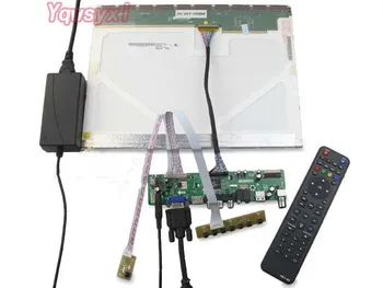 Yqwsyxl Kit til B156HW01 V5 V. 5 TV+HDMI+VGA+AV+USB-LCD-LED-skærm-Controller Driver yrelsen