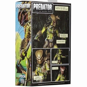 7 Inch NECA Predator 2 Action Figur Ultimative Serie Ældste Rovdyr Predator Film Legetøj Action Figurer, PVC-Model Dolls Gave