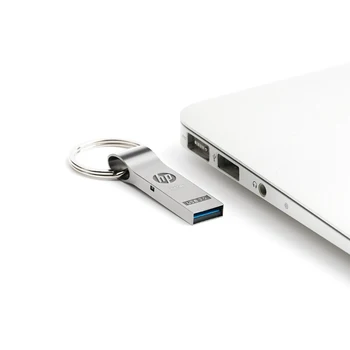 Originale HP-x785W nøglering Metal USB3.0 USB Flash Drive 16GB, 32GB, 64GB 128GB Høj Hastighed USB-Stick Nøgle Memory Stick Gratis Gave