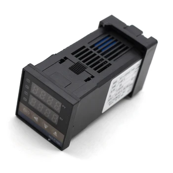 REX-C100 SSR Digital PID Temperatur Controller Termostat + Max.40A SSR + K Sonde + køleplade + PC410 Rs232