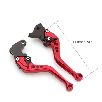 For Honda CB500 1998 - 2003 CNC Short Adjust Motorcycle Brake Clutch Levers & Handle Grips Set For CB 500/S/Cup PC32 1997 - 1999