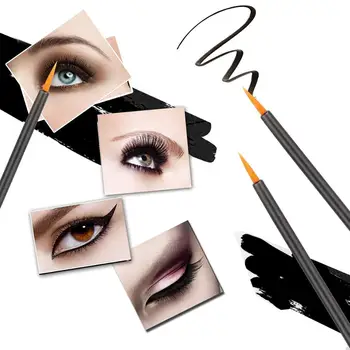 100Pcs/Pack Disponibel Eye Eyeliner Makeup Børster Eye Liner Flydende Wand Applikator Kosmetiske Børster, Lip Liner, Eye Makeup-Værktøjer