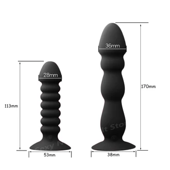 Wireless Remote Silikone Anal Vibrator-Plug G-spot Stimulator Dildo Masturbator Butt Plug Legetøj vibradores sexuales para la mujer