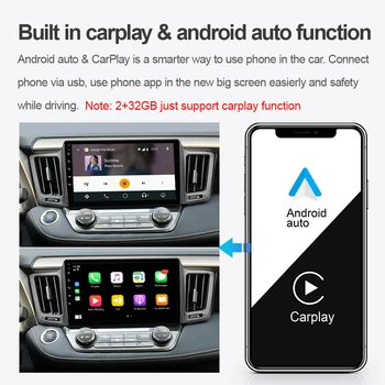 EBILAEN Bil Radio DVD Multimedie-Afspiller Til Toyota RAV4 RAV 4 2013-1Din Android 10 båndoptager Autoradio Navigation GPS
