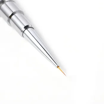 Mode Smuk 1 PC-Dobbelt-ende Søm Liner Maleri Pensel Tegning Pen Manicure Kunst Værktøjer Pinceau Ongles Unhas Paznokcie
