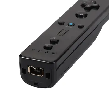Spil Normale Lige Håndtag Højre Håndtag Silikone Case Og Slynge Wireless Gamepad Til Wii Remote Controller