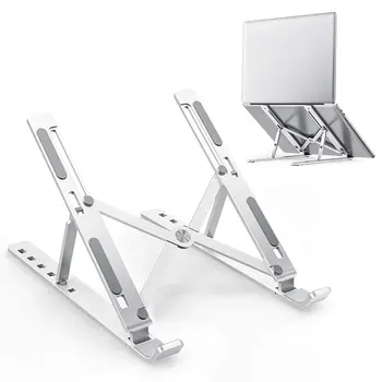 Bærbare Sammenklappelig Aluminium Legering Laptop Stand Til MacBook Pro-Bærbare Stå Sammenklappelig Laptop Skrivebord