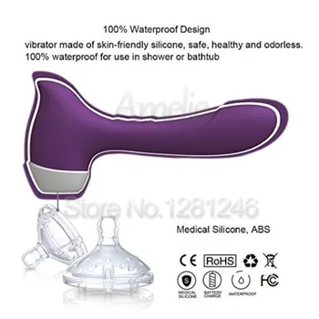 Klitoris Sugende Vibrator Elektriske Bryst Massageapparat Sex Legetøj til at Stimulere Voksen Brystvorte Suger Vibrator Klitoris Stimulatorer for Kvinder