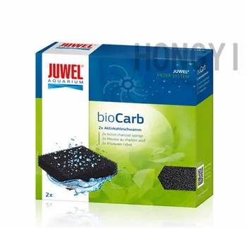 Juwel 1 stykke bioCarb sort 3.0 6.0 8.0 carbon svamp fisk tank filter bomuld biokemiske bomuld renset vand bomuld