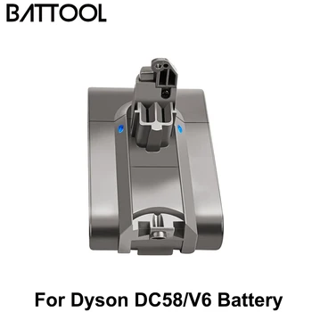 Battool 21.6 V 6.0 Ah Til Dyson DC58 V6 Li-ion-Batteri Udskiftning V6 DC61 DC62 DC72 DC58 DC59 Støvsuger 965874-02 Batteri