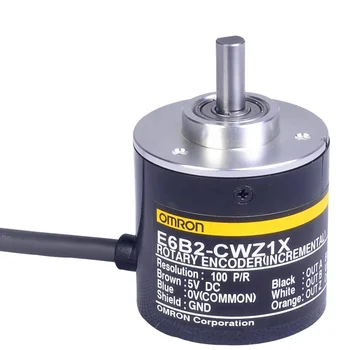 E6B2-CWZ1X 360 1000 2000 ppr ABZ signaler rotary encoder diameter 40mm 6mm aksel type trinvis rotary encoder