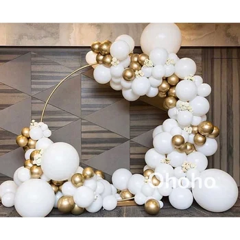 Ohoho Ballon Guirlande-Arch Kit Anniversaire Fødselsdag Dekoration Bruden Og Regents Park Bryllup Mariage Globos Baggrund Af Forbrugsstoffer