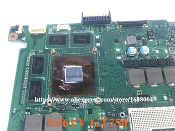 N56VV bundkort Til ASUS N56VM N56VJ N56VZ N56VB Laptop bundkort GT750 2GB bundkort Test bundkort