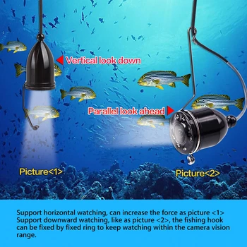 Eyoyo EF05PRO fishfinder Undervands Fiskeri Kamera 1000TVL Skærmen 8stk Infrarød Lampe Kamera Til Fiskeri 8500mAh Batteri Is Fis