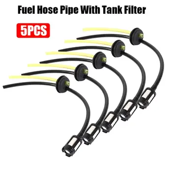 Filter Oil Pipe motorsav, Tilbehør Plæneklipper græstrimmer Brændstof Tank Filter Universal Oil Pipe Fuelhose For 139/140/GX35