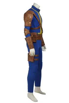 Indsamling Edition Spillet Fallout 4 Overlevende Nate Cosplay Kostume Komplet Sæt Halloween Fest Cosplay Lavet Tøj Custom Kostume