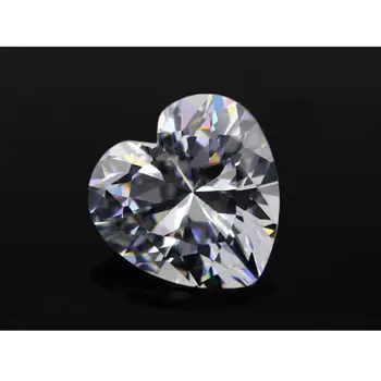 Szjinao Virkelige Løs Smykkesten Moissanite Sten Udefineret hjerteformet Diamant D Farve VVS1 4 mm Til 10 mm For Diamant Ring Perler