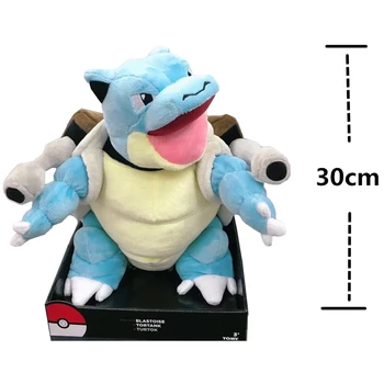 30cm Pokemon Plys Legetøj Incineroar Blastoise Action figur model Pikachu Udstoppet legetøj Dukke Kawaii Gave til Børn