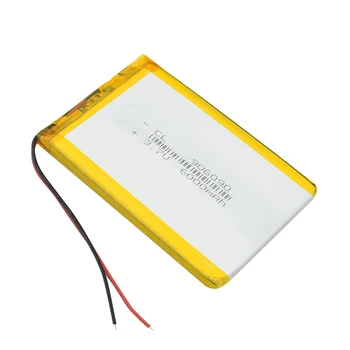 3.7 polymer lithium batteri 906090 6000MAH GPS mobile power fladt batteri, Genopladeligt Li-ion Celle Til Tablet MIDTEN af Digitale Produkt