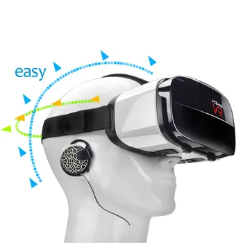 2019 VR Max 3D Virtual Reality-Headset Beskyttelsesbriller for 4.7-6.2