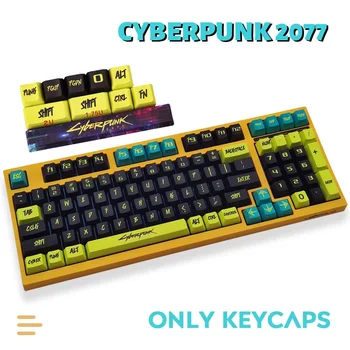 Hot 117 Nøgler PBT Keycap DYE-SUB OEM-Profil Punk Personlig Tasterne For Cherry MX Skifte Mekanisk Tastatur Julegave