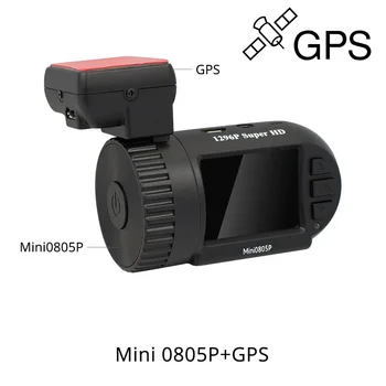 Arpenkin Mini 0805P Bil Dash Kamera 1296P 30fps GPS WDR Bil DVR Video Registrator Parkering Sensor Spænding Sikker Kondensator Nat Udsigt