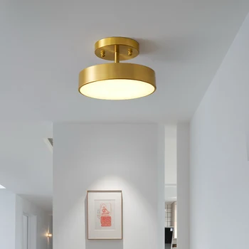 Alle kobber korridor lampe Nordiske Lys luksus korridor lampe stue moderne enkle, kreative husstand veranda loft lampe