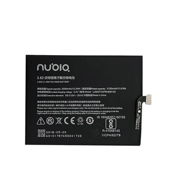 Original 3200mAh Li3932T44P6h806139 Batteri Til ZTE Nubia Z17 miniS Z17miniS NX589J Mobiltelefon Batterier