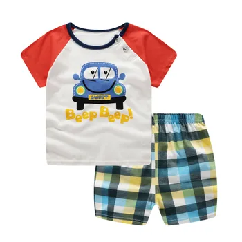 Drenge Tøj Sæt Sommer Baby-Passer Til Afslappede Kortærmet Shirt+Shorts Tøj Til Børn Tøj Sæt Toddler Drenge Tøj Sæt