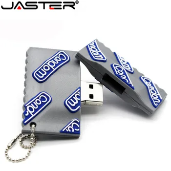 JASTER Usb 2.0 Romantisk Nøgler Durex Clef Kapacitet USB Flash Drive 4GB, 8GB, 16GB, 32GB, 64GB Usb Sjove Boda Pulsera Usb