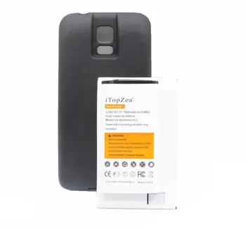 ITopzea 1x 7800mAh S5 NFC Udvidet Batteri med TPU Tilfældet For Samsung Galaxy S5 i9600 i9602 i9605 G900F G900T G900S S5 Neo G903