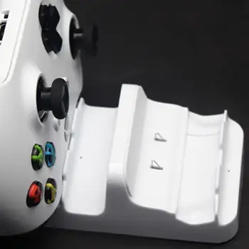 ZOMTOP Nye Dual Oplader Base Controllere Bærbare Oplader med batterier til Xbox Spil Tilbehør