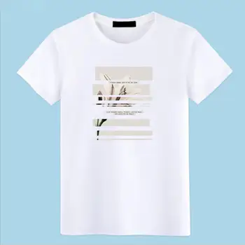 2019 Nye Sommer Mænd t-shirts mode bomuld t-shirt i Bomuld O-hals, korte ærmer Trykt t-shirt til Sommeren tshirt